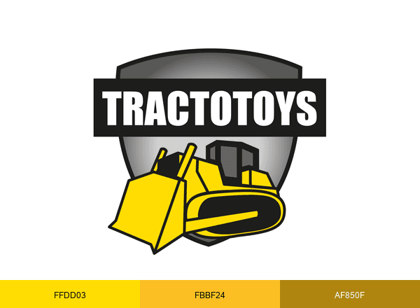 Tractotoys brand color palette