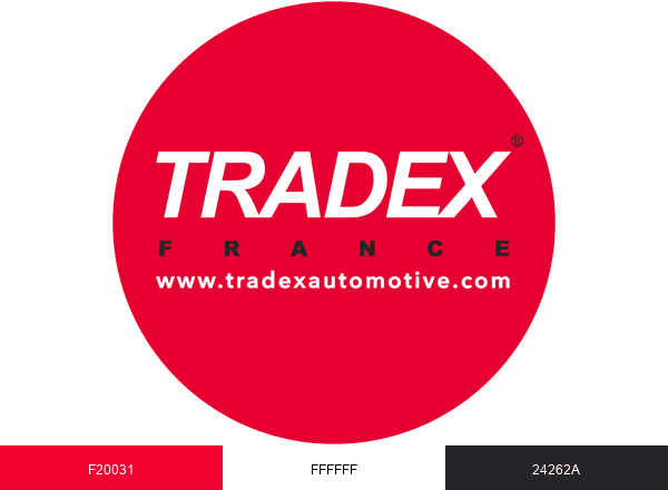 TradexFrance Automobile brand color palette