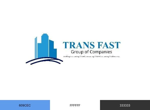 Transfast Group of companies brand color palette
