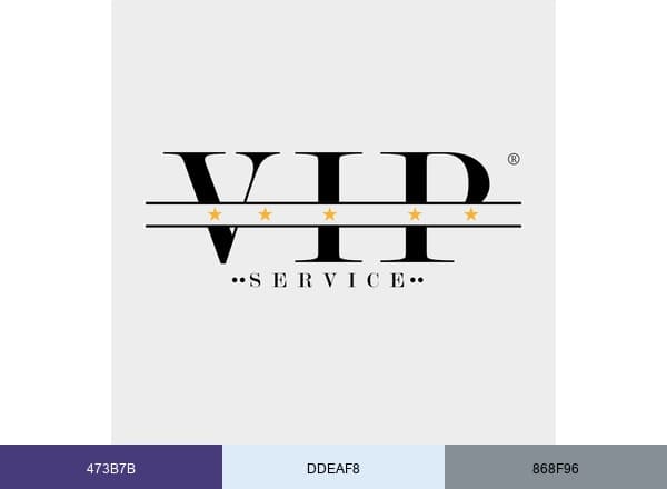 Vip Service brand color palette