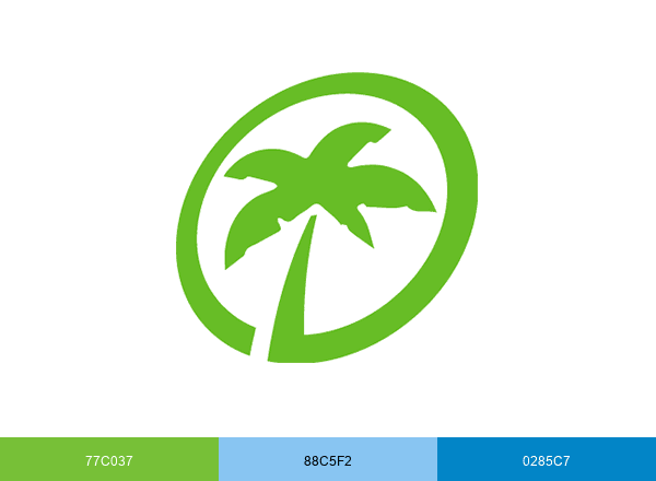 TravelOnline brand color palette