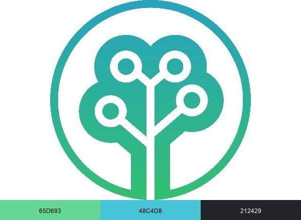 Tree brand color palette