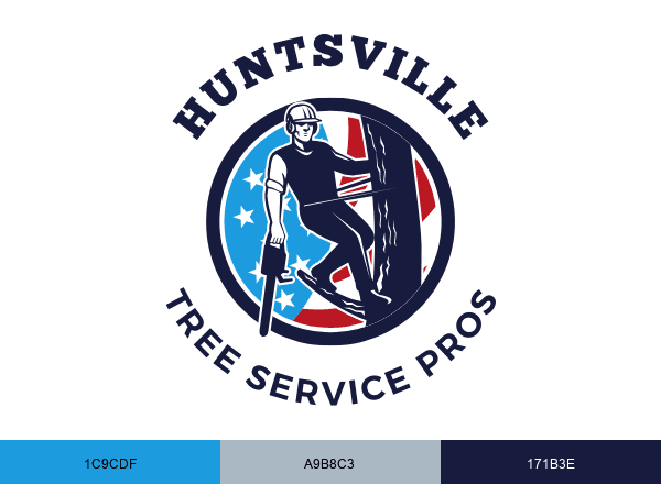 Huntsville Tree Service Pros brand color palette