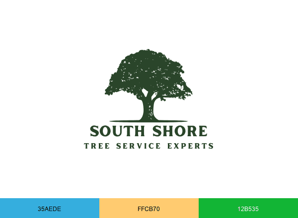 South Shore Tree Service Experts brand color palette