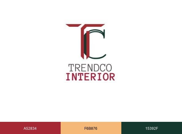 Trendco Interior And Construction brand color palette