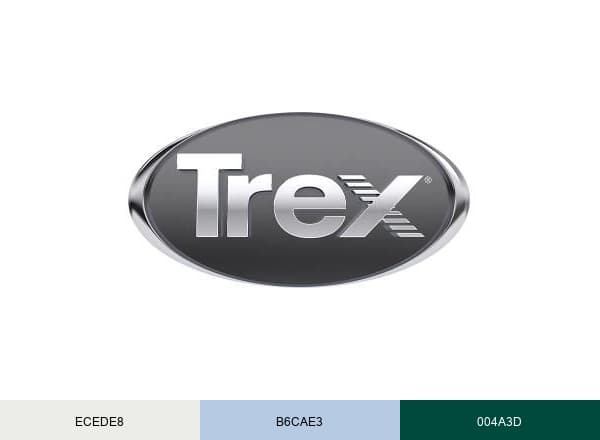 Trex Company brand color palette