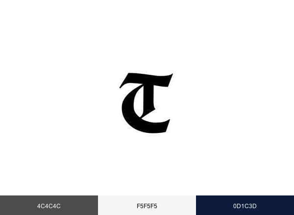 The Tribune brand color palette