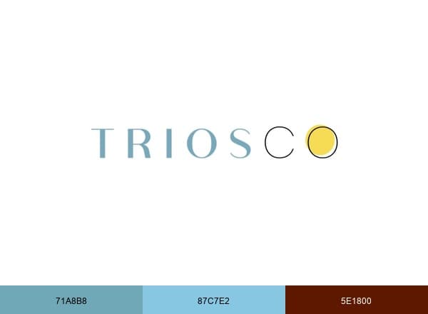 TriosCo brand color palette