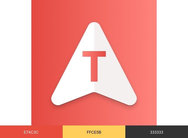 Truckfly brand color palette