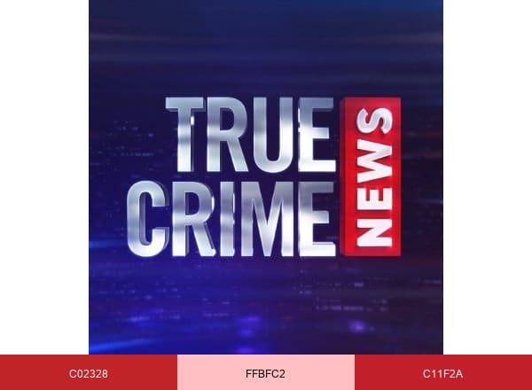 True Crime News brand color palette