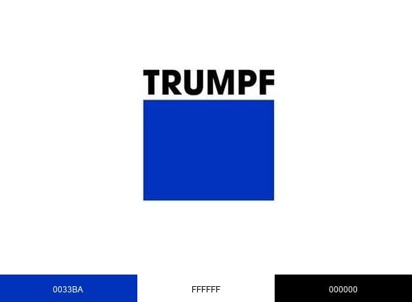 TRUMPF Inc. brand color palette