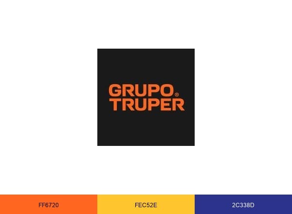 Grupo Truper brand color palette