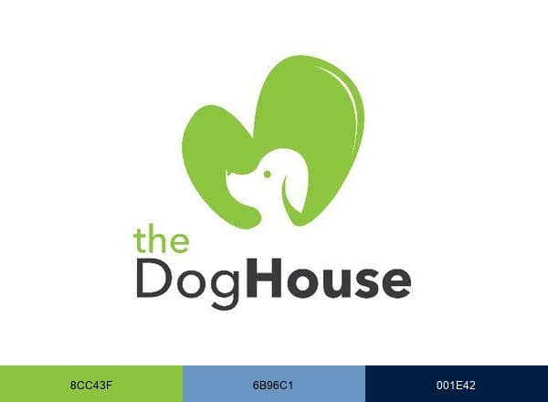 The Dog House brand color palette