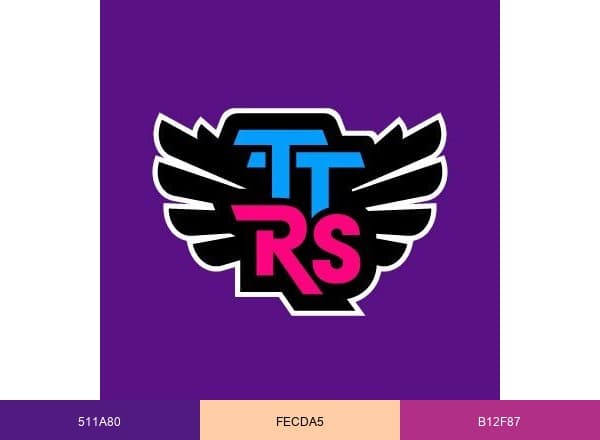 Times Tables Rock Stars brand color palette