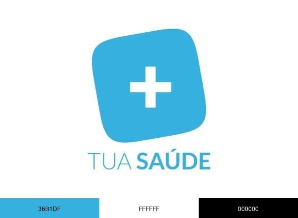 Tua Saúde brand color palette