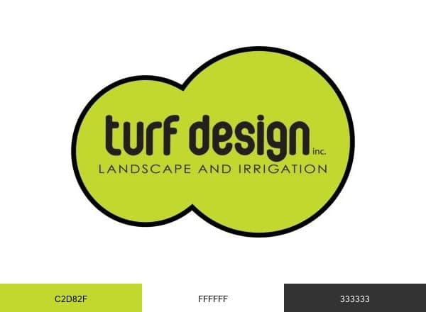 Turf Design Inc. brand color palette