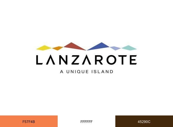 Turismo Lanzarote brand color palette