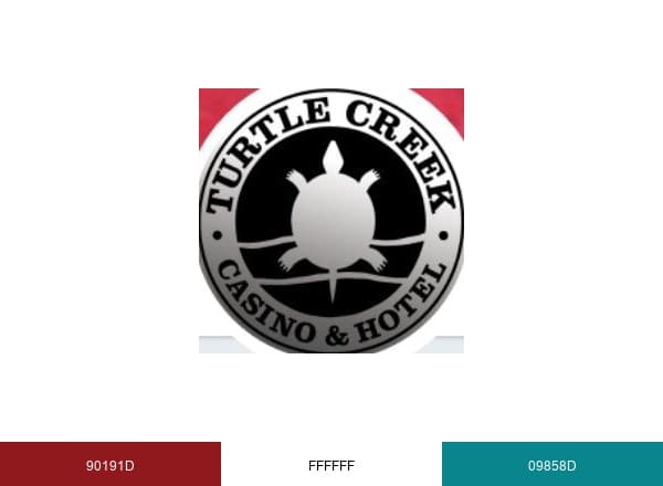Turtle Creek Casino & Hotel brand color palette
