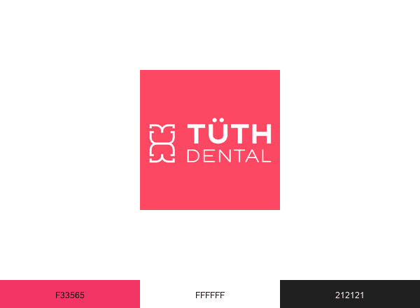 TÜTH Dental brand color palette
