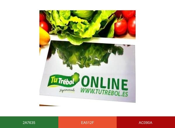 Tu Trébol brand color palette