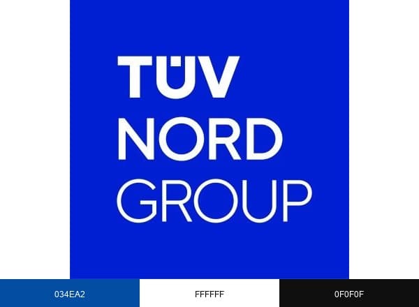 TÜV NORD GROUP brand color palette