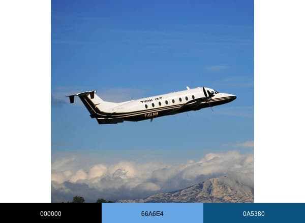 Twin Jet brand color palette