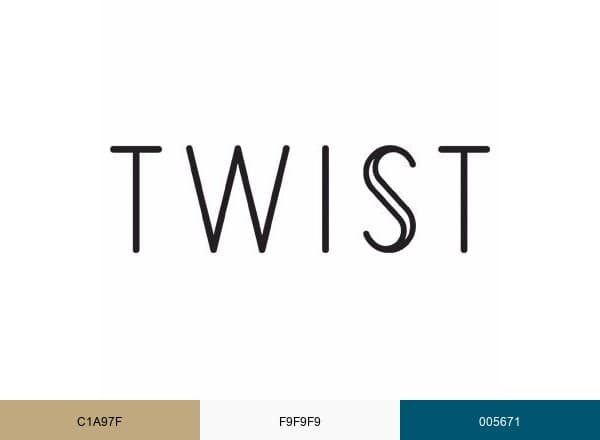 TWISTonline brand color palette