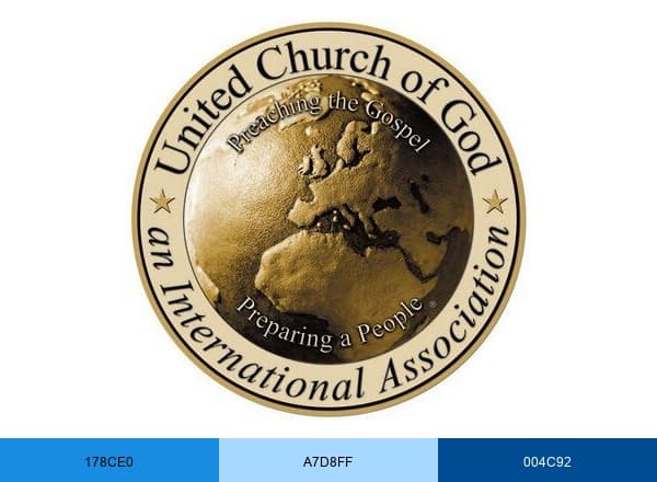 United Church of God brand color palette