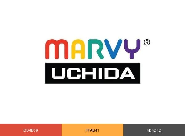 Uchida brand color palette