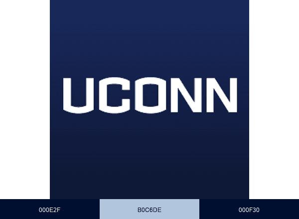 UConn brand color palette