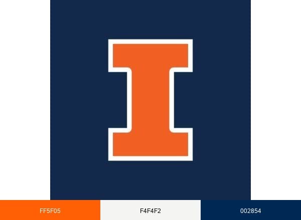 University of Illinois brand color palette