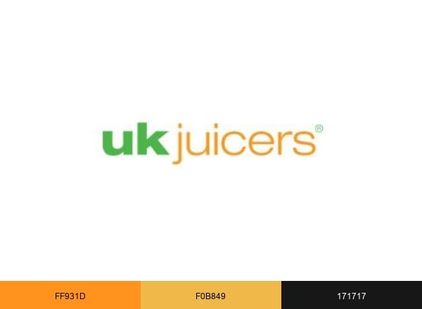 UK Juicers brand color palette