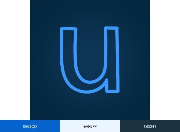uKit Website Builder for Business brand color palette