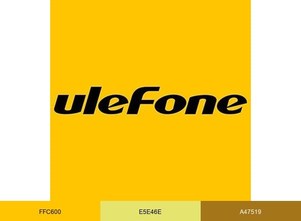 Ulefone Mobile brand color palette