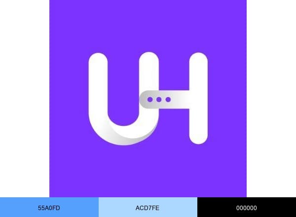 UltaHost brand color palette