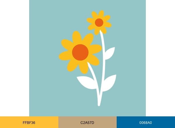 Um Butzenhaff brand color palette