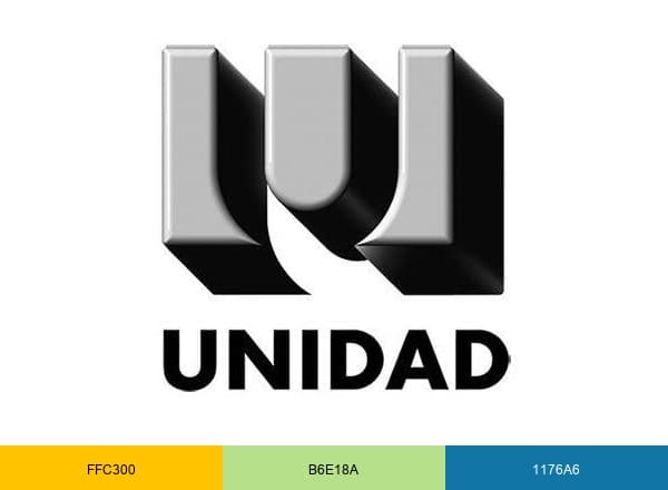 Asesoría Unidad brand color palette