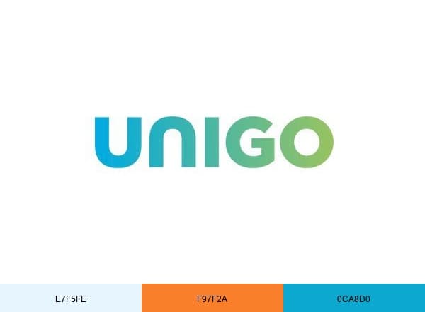 Unigo brand color palette