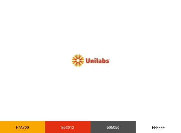 Unilabs Slovakia brand color palette