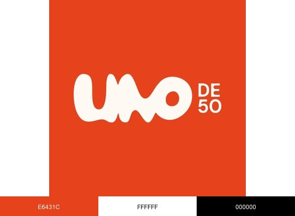 UNOde50 brand color palette