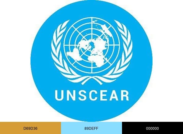UNSCEAR brand color palette