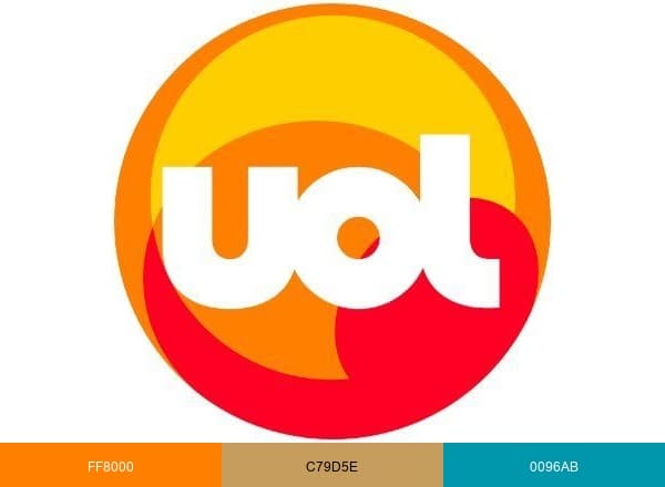 UOL brand color palette