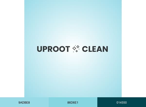 Uproot Clean brand color palette