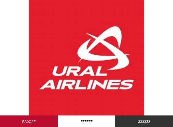 Ural Airlines brand color palette