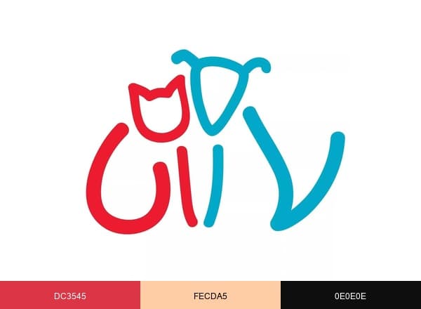 UrgentVet brand color palette