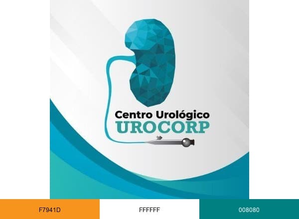 Centro Urológico Urocorp brand color palette