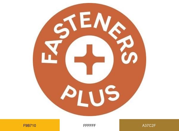 Fasteners Plus brand color palette