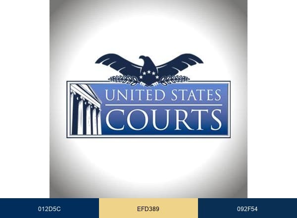 United States Courts brand color palette