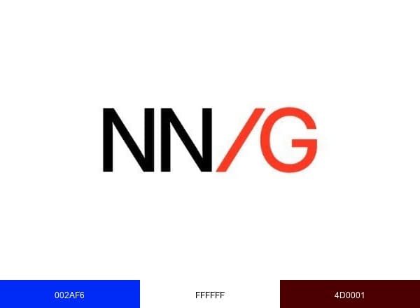Nielsen Norman Group brand color palette