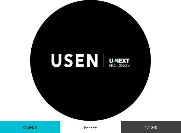 USEN brand color palette